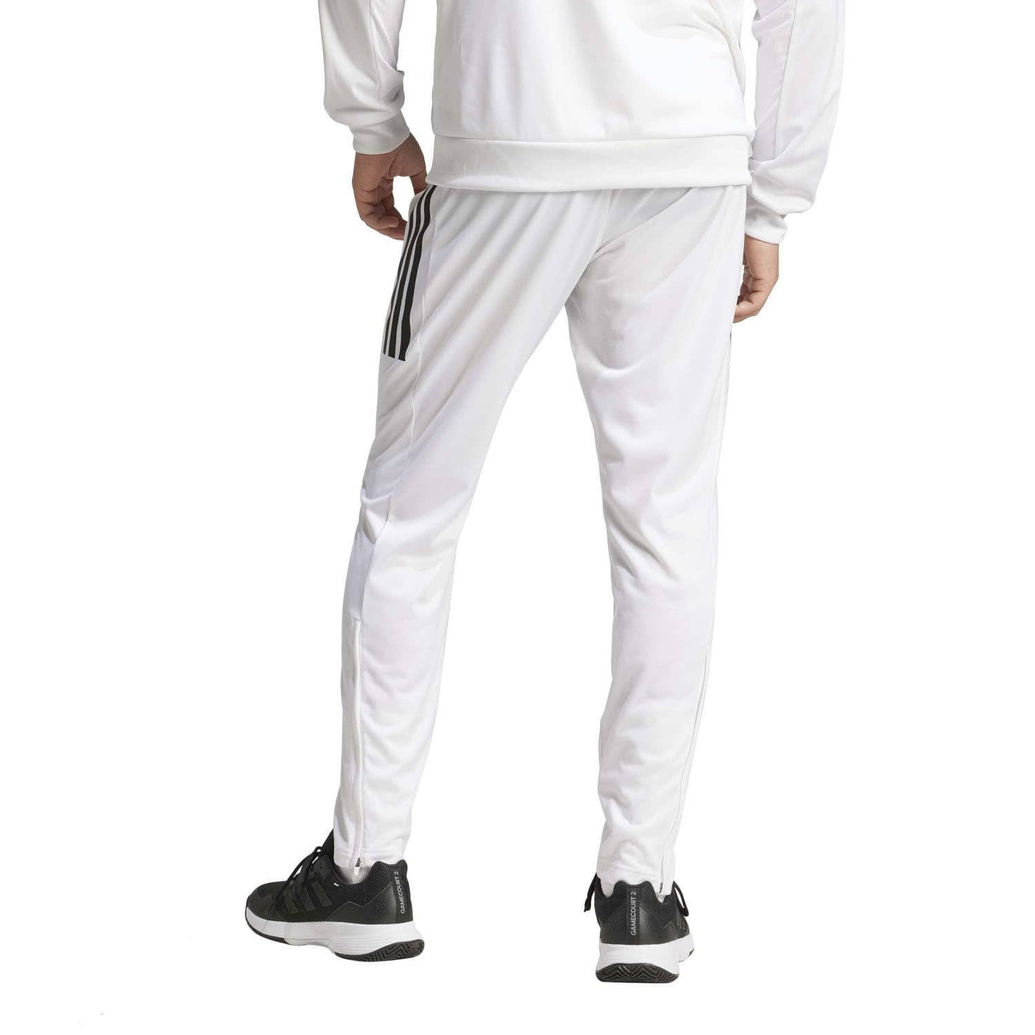 PANTALÓN LARGO ADIDAS 3 STRIPES KUE79 HOMBRE BLANCO
