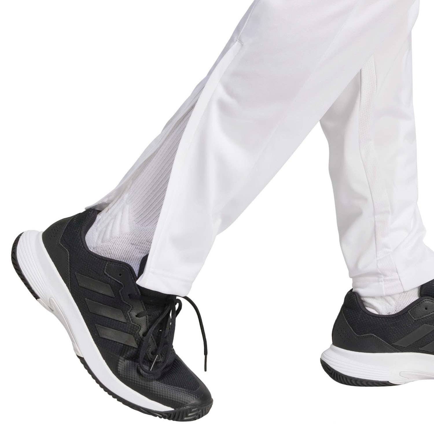 PANTALÓN LARGO ADIDAS 3 STRIPES KUE79 HOMBRE BLANCO