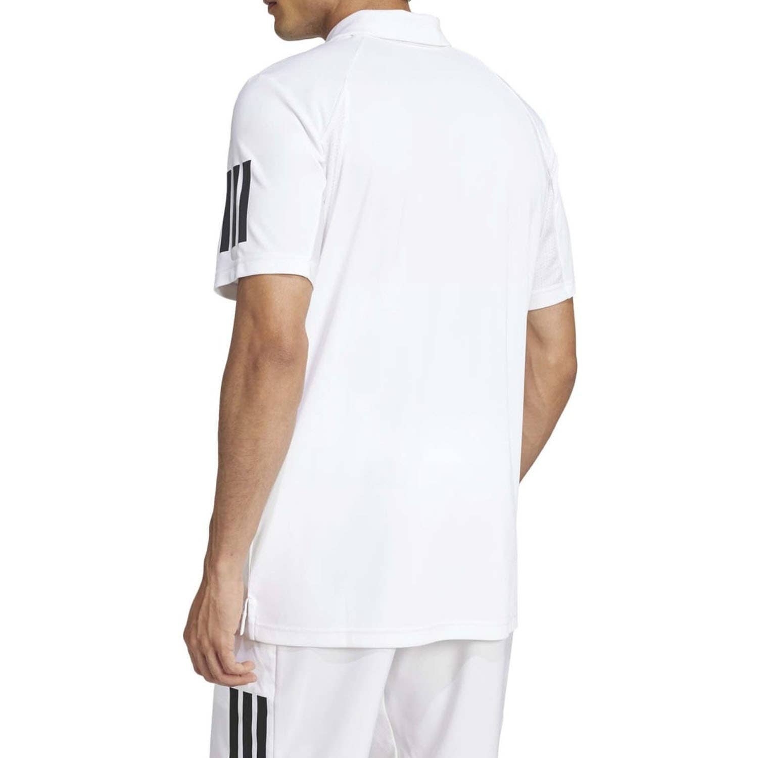 POLO ADIDAS CLUB 3 STRIPES BLANCO