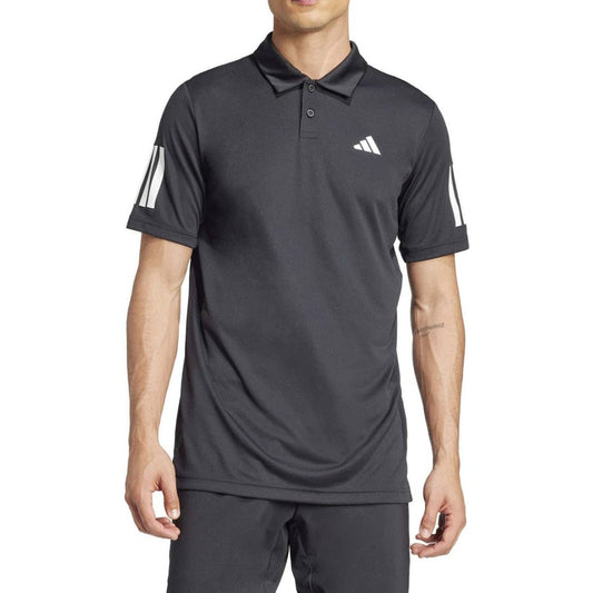POLO ADIDAS CLUB 3 STRIPES NEGRO