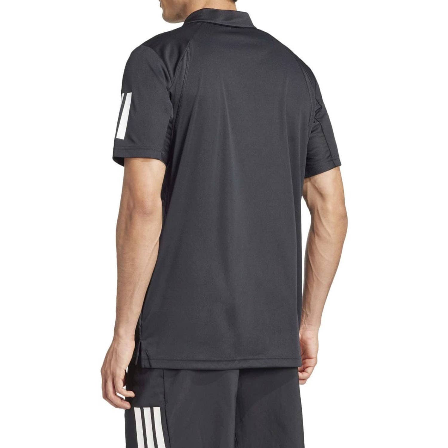 POLO ADIDAS CLUB 3 STRIPES NEGRO