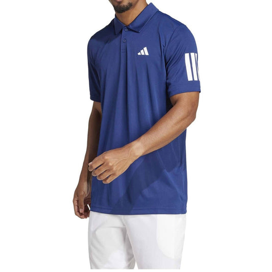 POLO ADIDAS CLUB 3 STRIPES AZUL