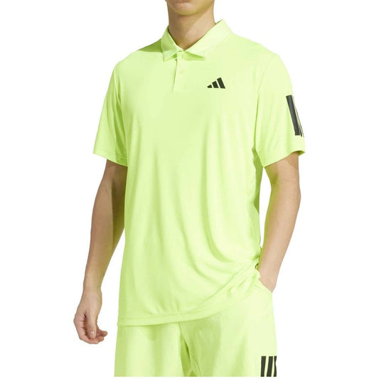 POLO ADIDAS CLUB 3 STRIPES AMARILLO