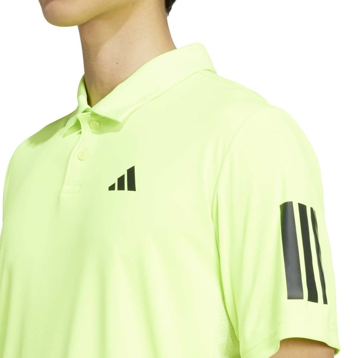 POLO ADIDAS CLUB 3 STRIPES AMARILLO