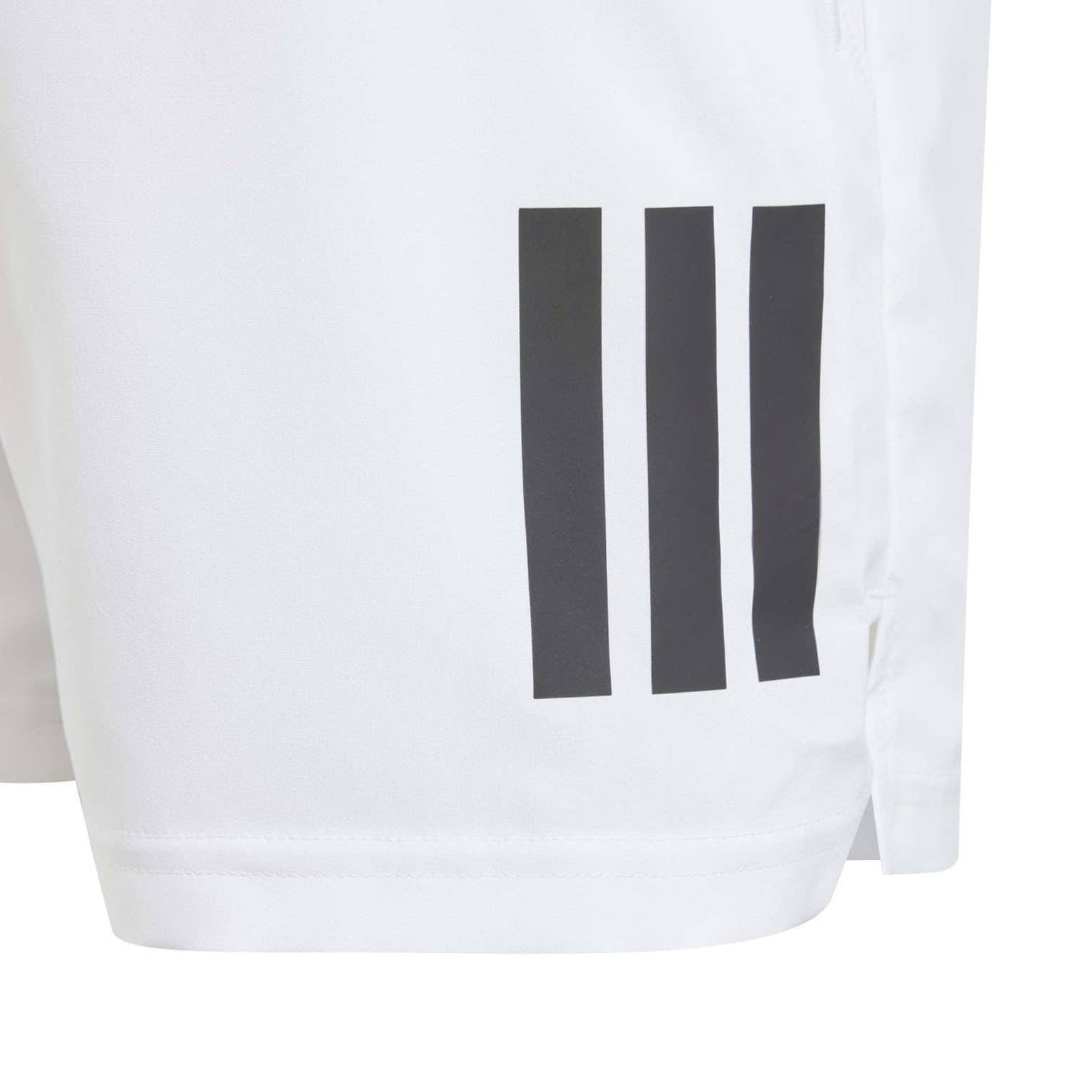 SHORT ADIDAS B CLUB 3 STRIPES JUNIOR BLANCO