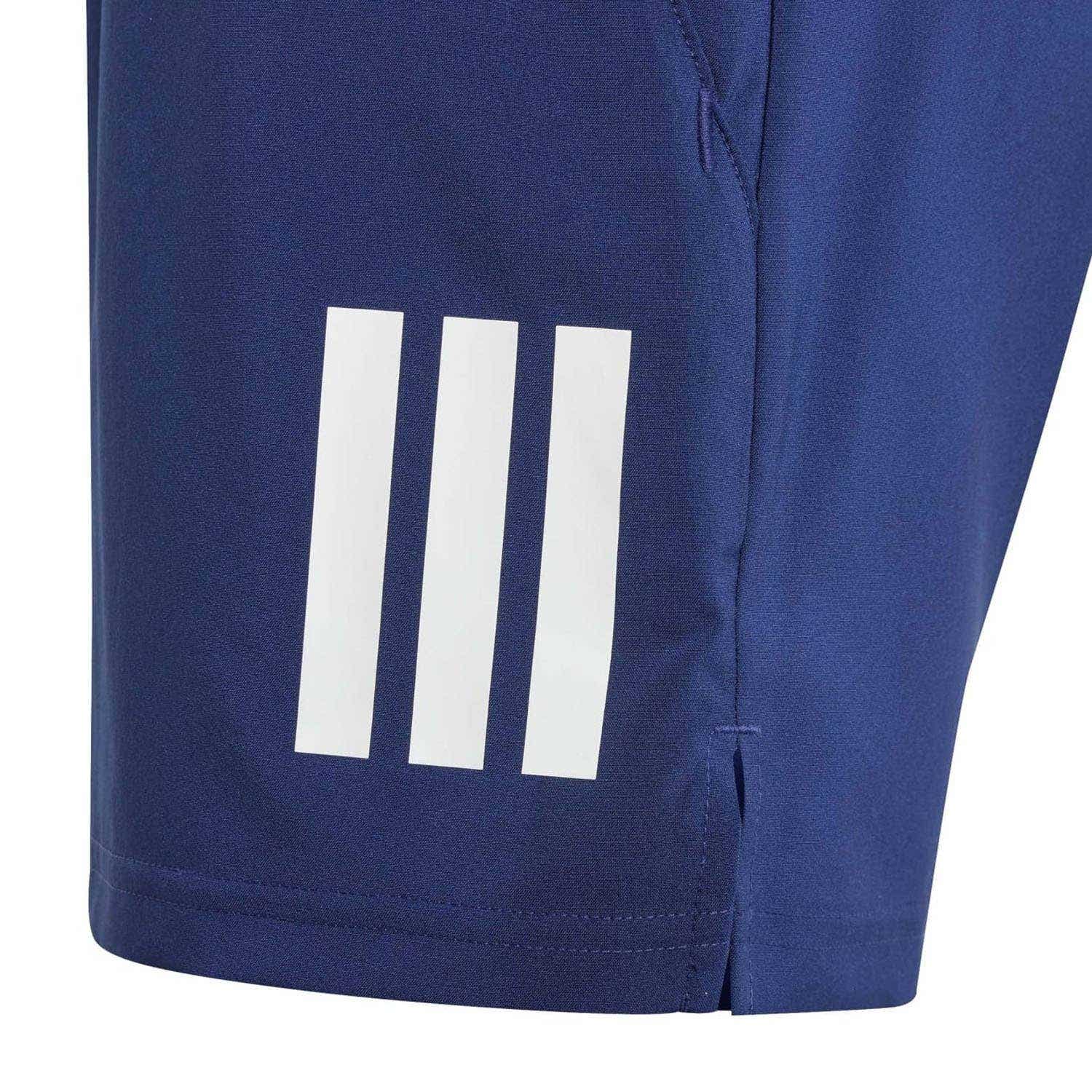 SHORT ADIDAS B CLUB 3 STRIPES JUNIOR AZUL MARINO