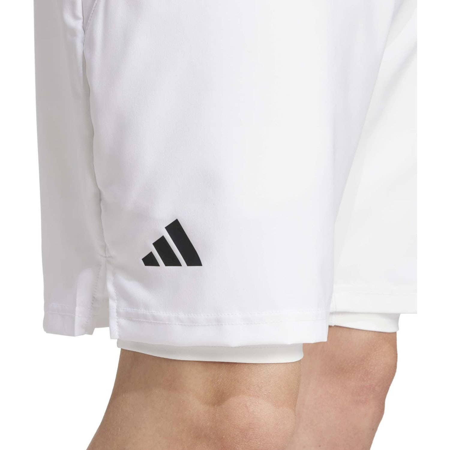 SHORT ADIDAS CLUB 2IN1 BLANCO