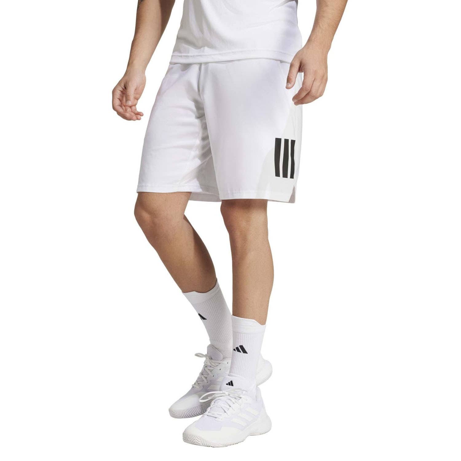 SHORT ADIDAS CLUB 7 INCH 3 STRIPES JE0408