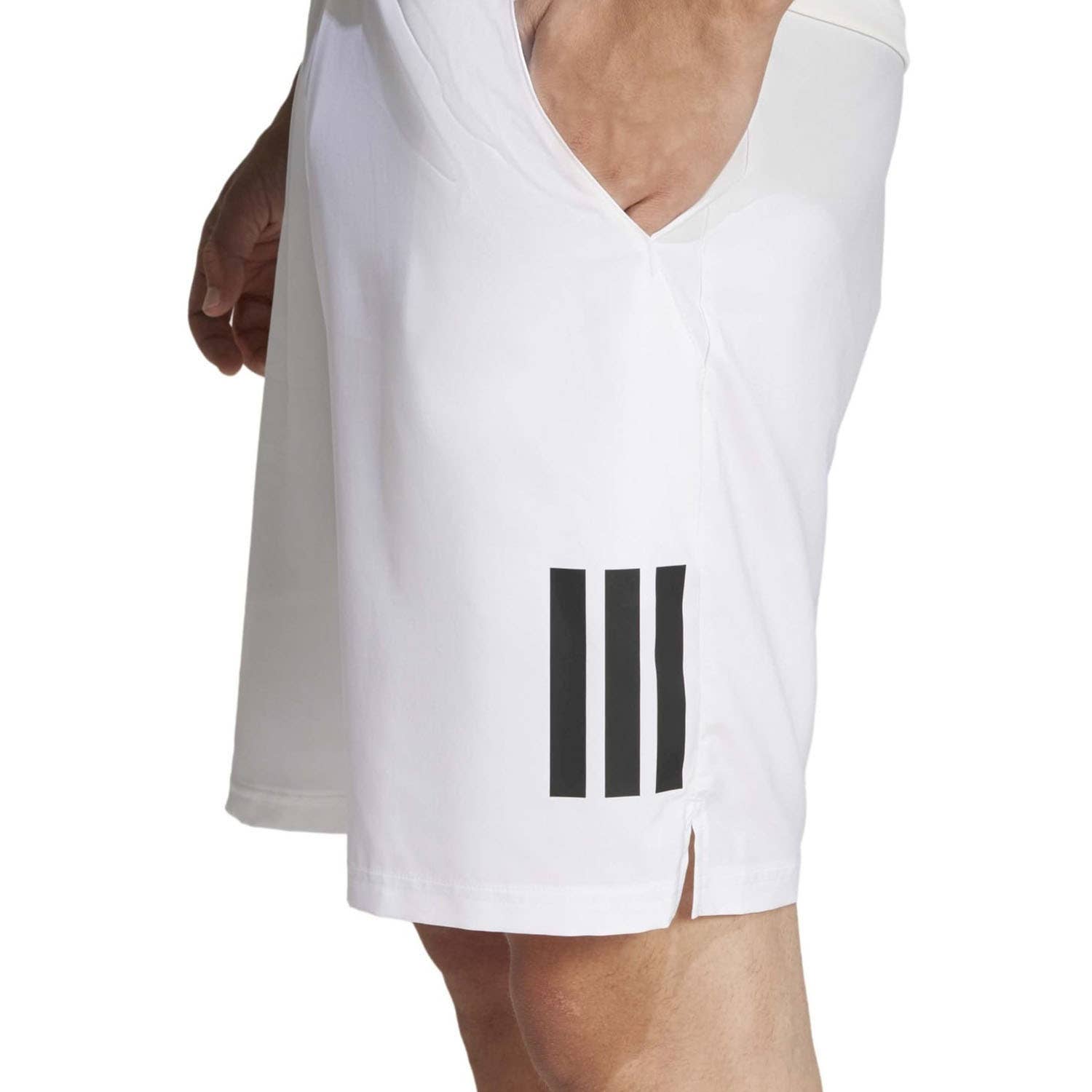 SHORT ADIDAS CLUB 7 INCH 3 STRIPES JE0408