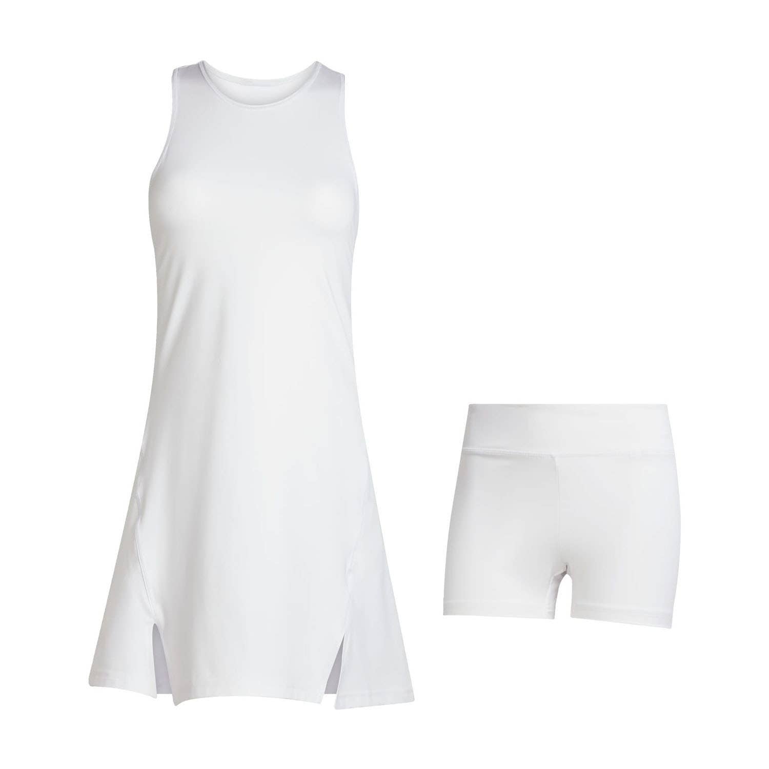 VESTIDO ADIDAS CLUB MUJER BLANCO