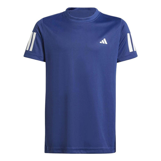 CAMISETA ADIDAS B CLUB 3STRIPES KQJ40 JUNIOR AZUL OSCURO