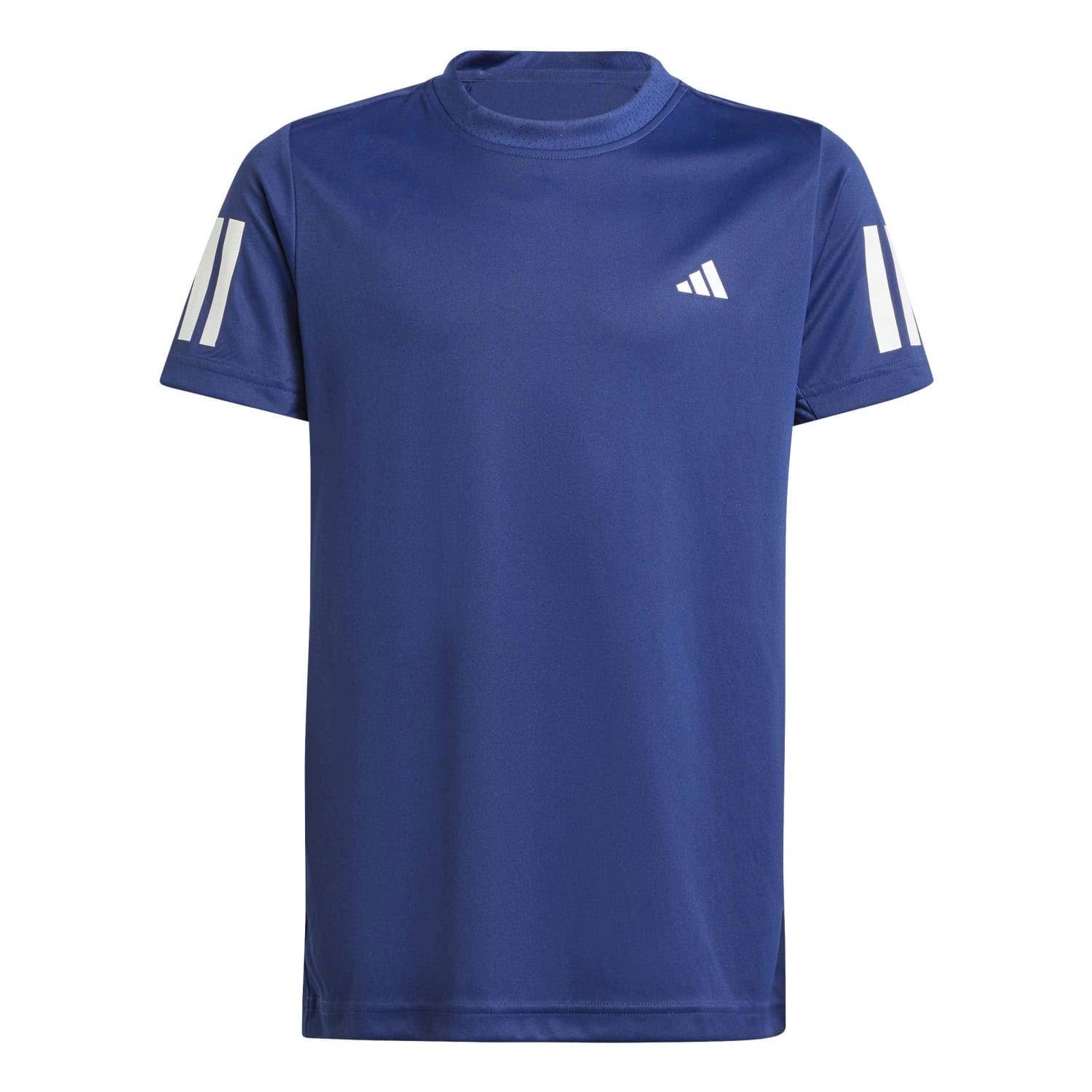 CAMISETA ADIDAS B CLUB 3STRIPES KQJ40 JUNIOR AZUL OSCURO