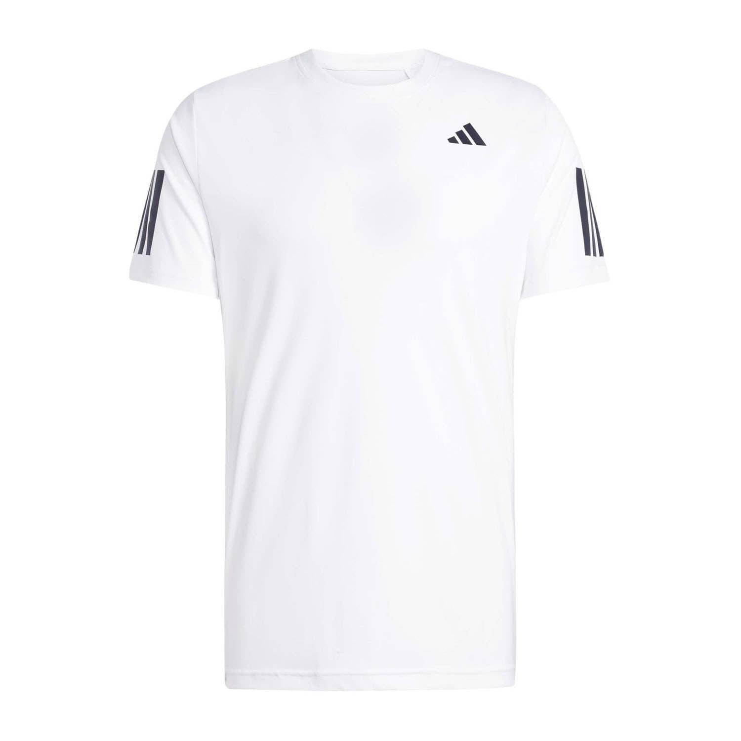 CAMISETA ADIDAS CLUB 3 STRIPRES KUE82 HOMBRE BLANCO
