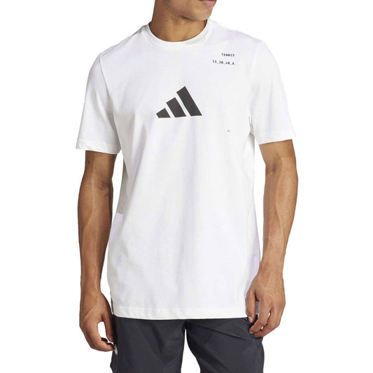 CAMISETA ADIDAS GRAPHIC KME04 HOMBRE BLANCO