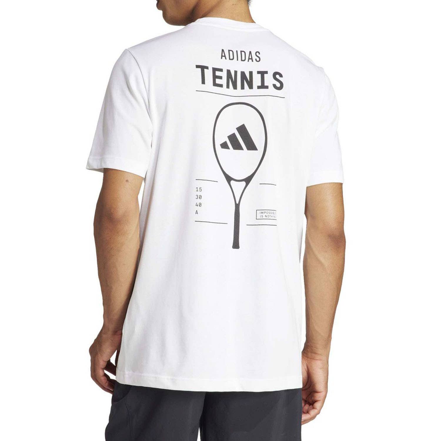 CAMISETA ADIDAS GRAPHIC KME04 HOMBRE BLANCO