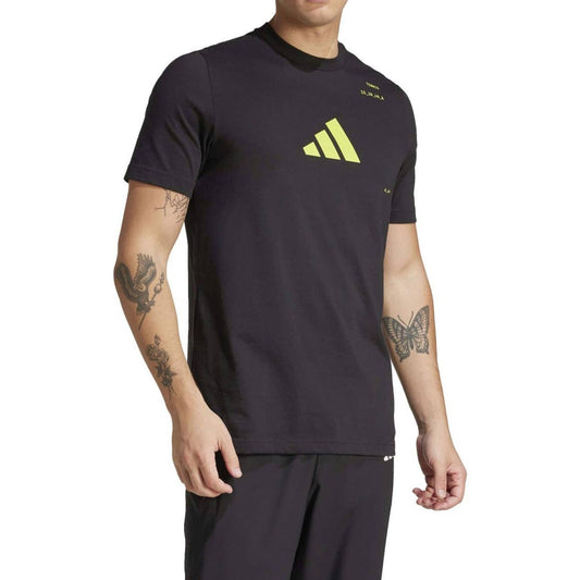 CAMISETA ADIDAS GRAPHIC KME04 HOMBRE NEGRO