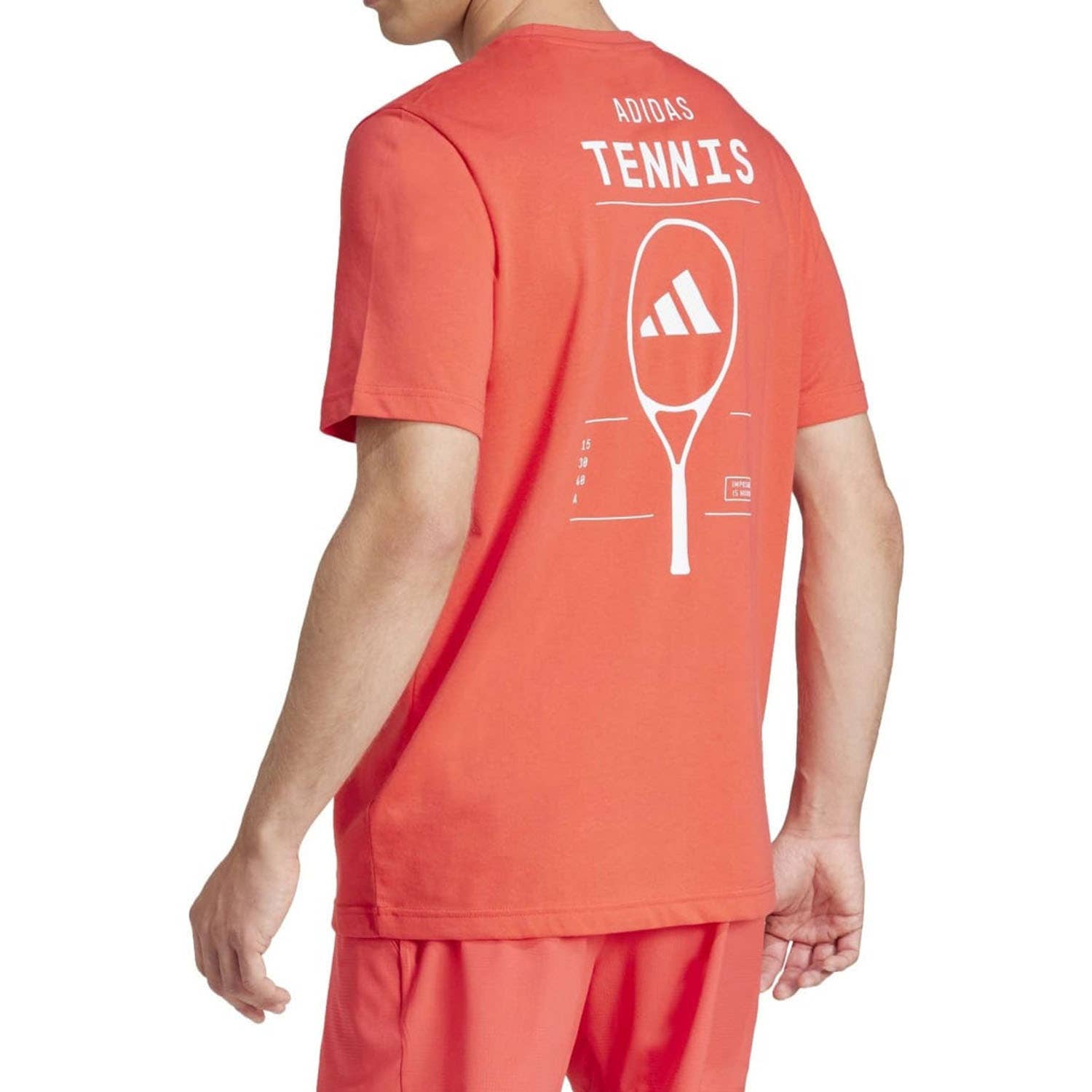 CAMISETA ADIDAS GRAPHIC KME04 HOMBRE CORAL
