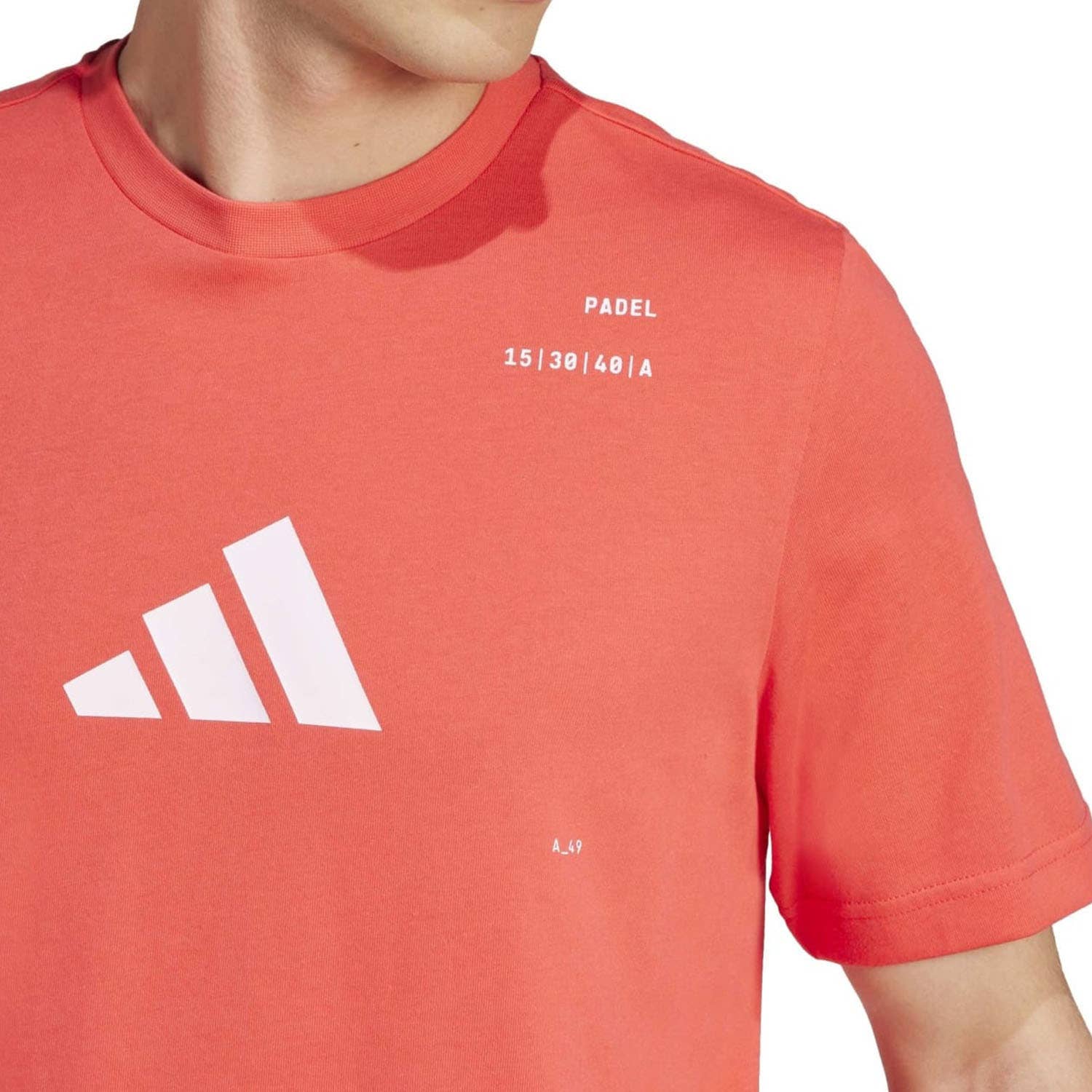 CAMISETA ADIDAS PADEL G HOMBRE CORAL