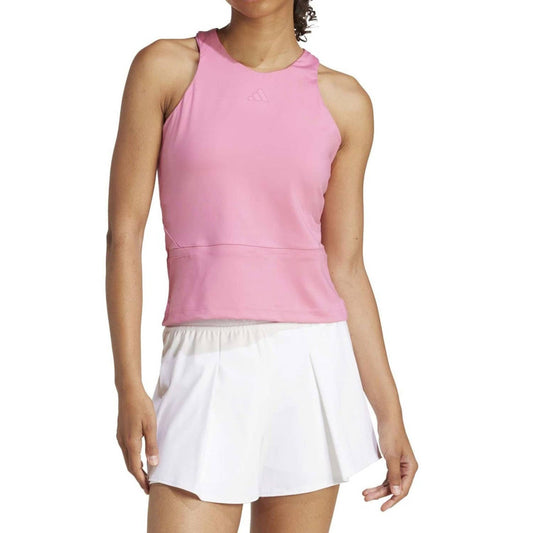 CAMISETA TIRANTES ADIDAS CLIMACOOL LOGO KVG89 MUJER ROSA