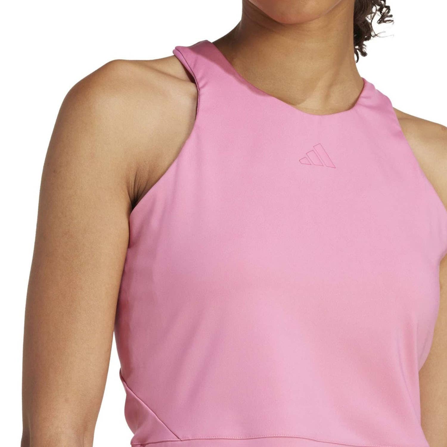 CAMISETA TIRANTES ADIDAS CLIMACOOL LOGO KVG89 MUJER ROSA
