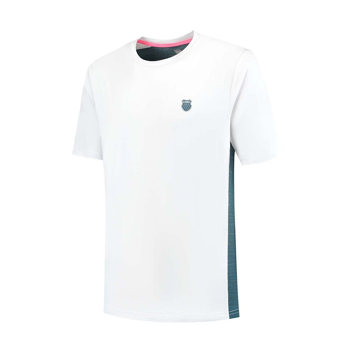 CAMISETA KSWISS HYPERCOURT MIX MELANGE CREW BLANCO