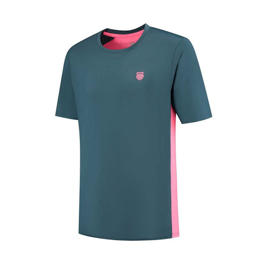CAMISETA KSWISS HYPERCOURT MIX MELANGE CREW ROSA