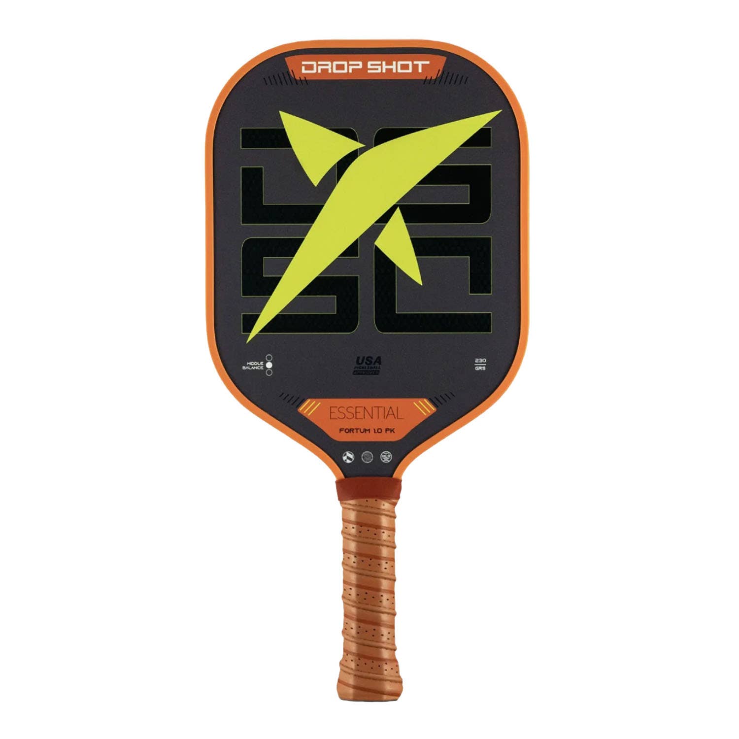 PACK 2UDS. PICKLEBALL FORTUM 1.0 + 4 UDS BOLAS DROPSHOT OUTDOOR