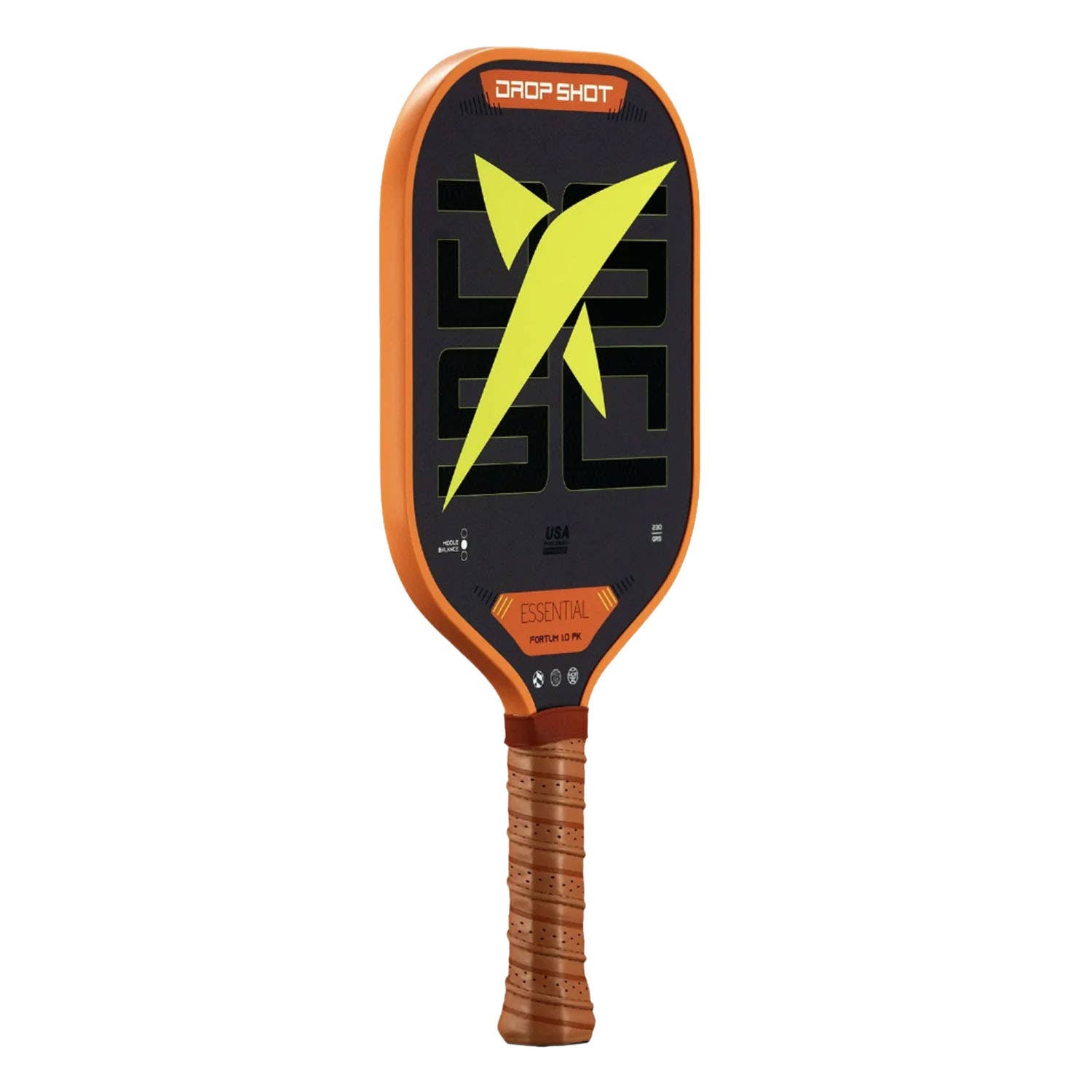 PACK 2UDS. PICKLEBALL FORTUM 1.0 + 4 UDS BOLAS DROPSHOT OUTDOOR
