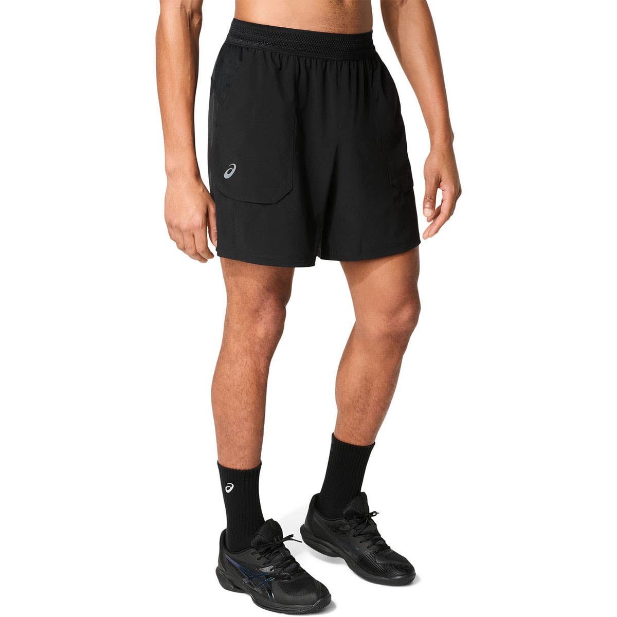 SHORT ASICS MATCH 7IN BLACK