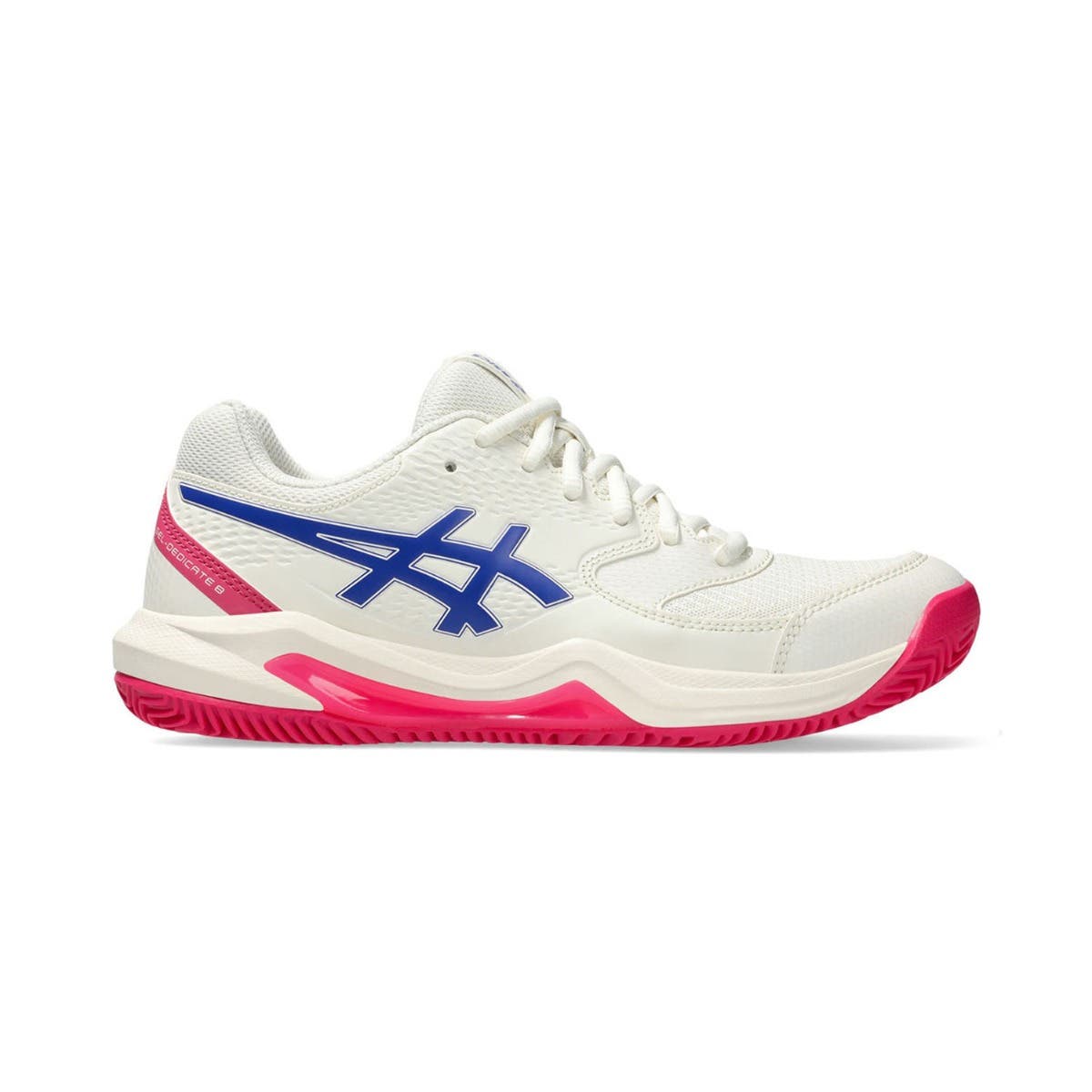 ASICS GEL-DEDICATE 8 CLAY BLANCO ROSA MUJER 1042A255