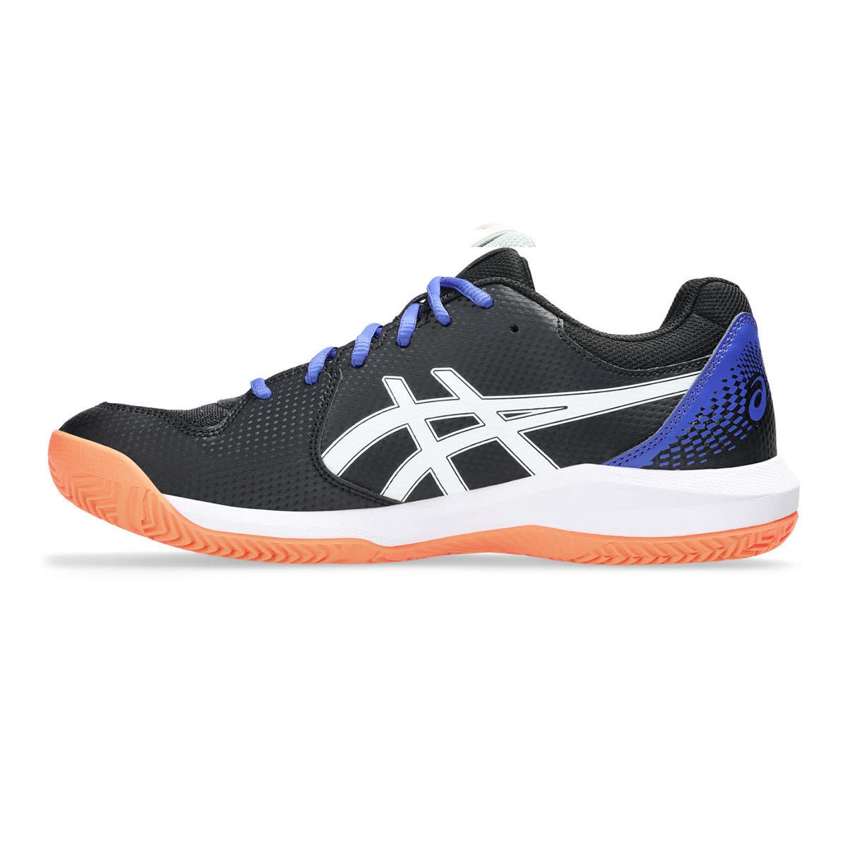 ASICS GEL-DEDICATE 8 PADEL NEGRO/AZUL/NARANJA 1041A414