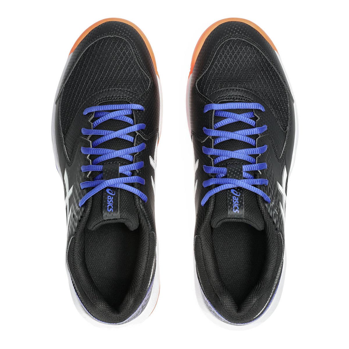 ASICS GEL-DEDICATE 8 PADEL NEGRO/AZUL/NARANJA 1041A414