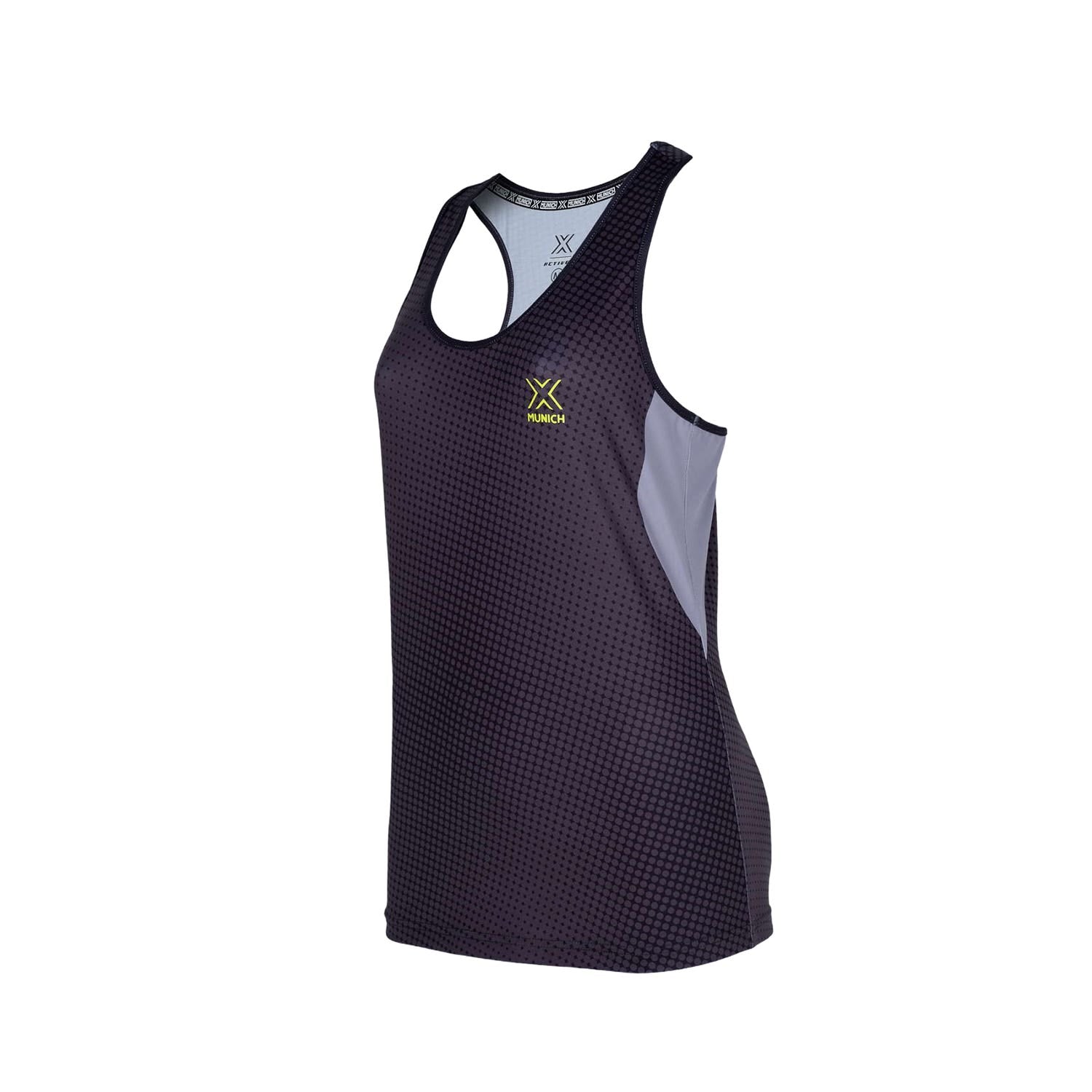 CAMISETA TIRANTES MUNICH CLUB MUJER NEGRO