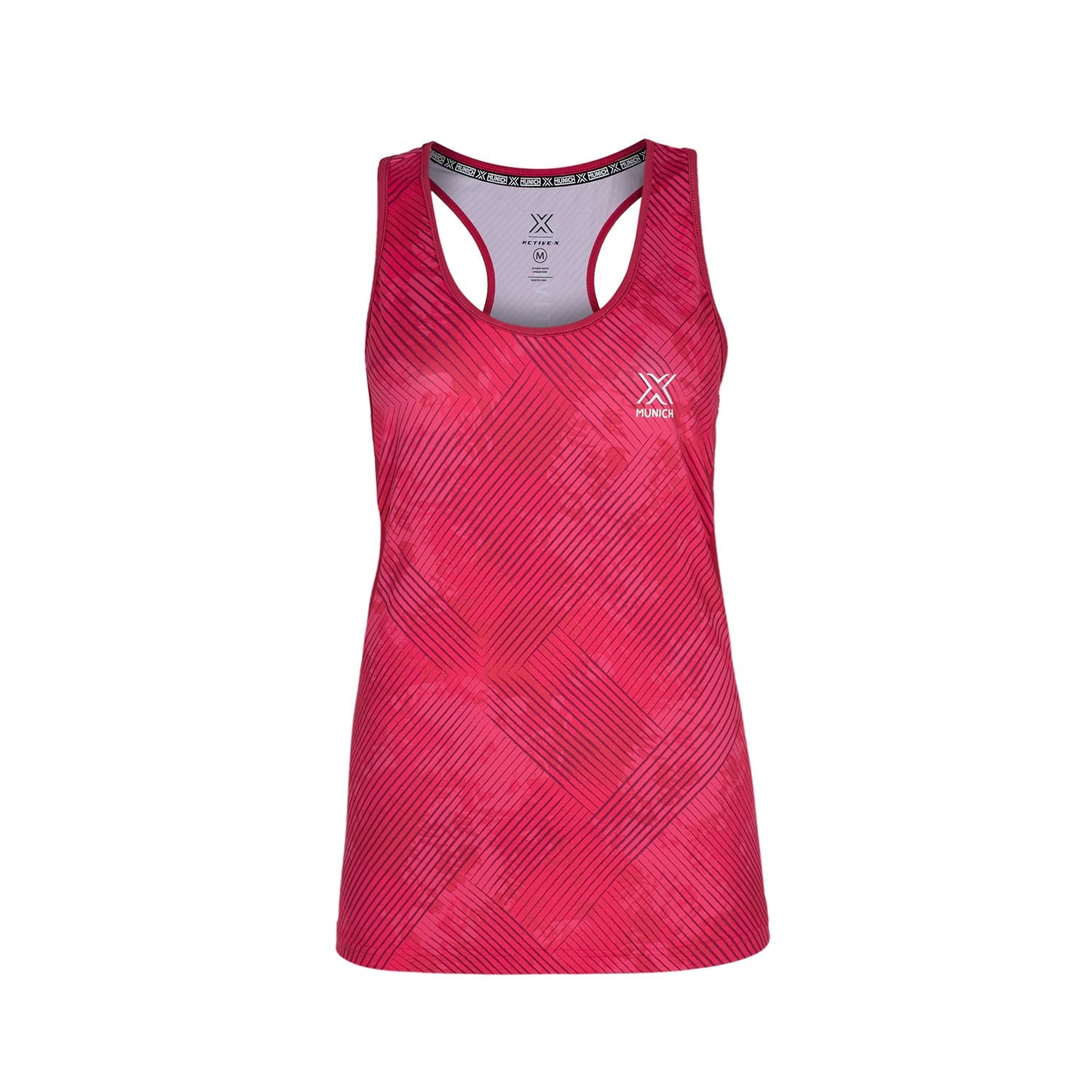 CAMISETA TIRANTES MUNICH CLUB MUJER ROSA