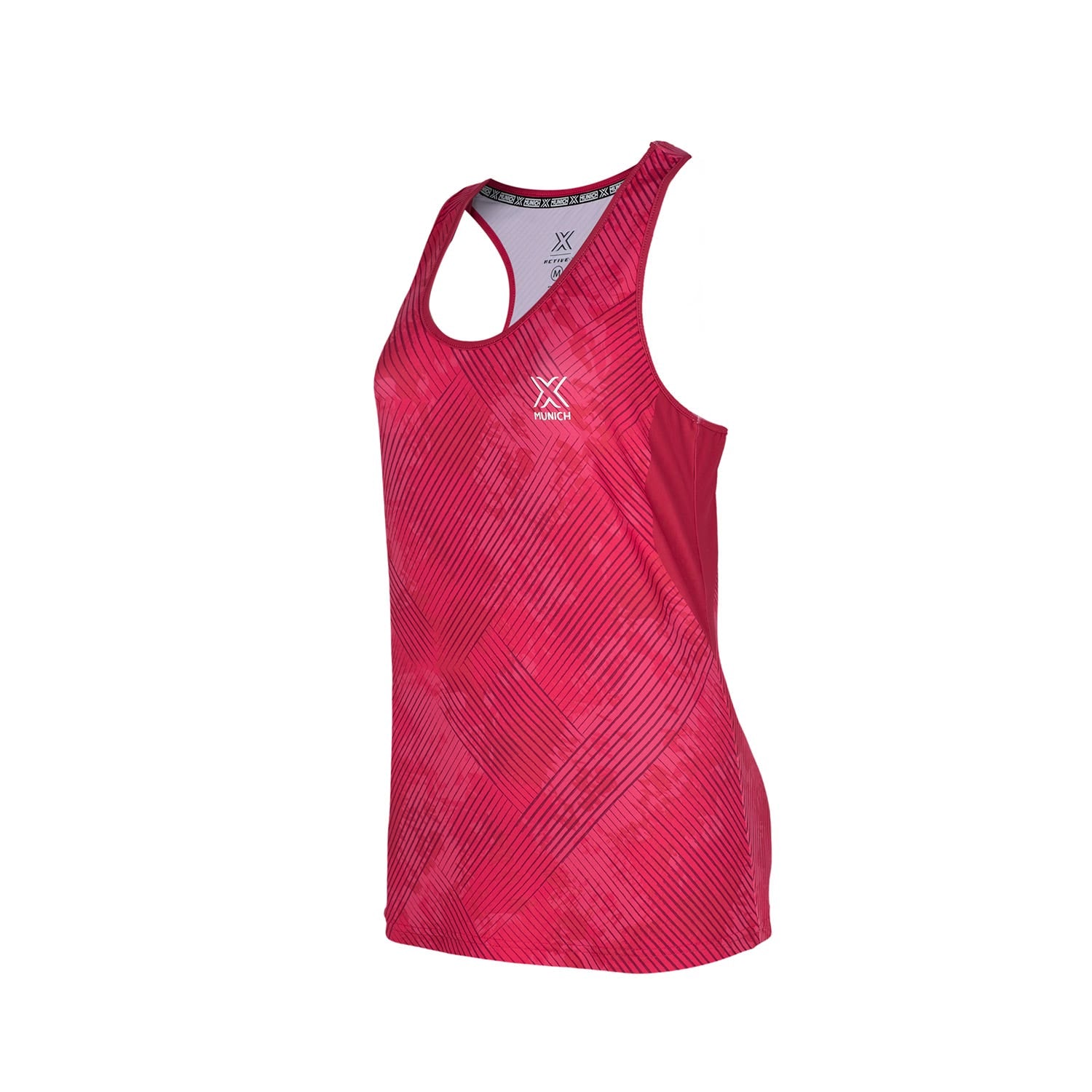 CAMISETA TIRANTES MUNICH CLUB MUJER ROSA