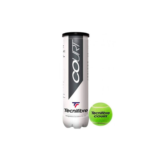BOTE DE 4 BOLAS TECNIFIBRE COURT
