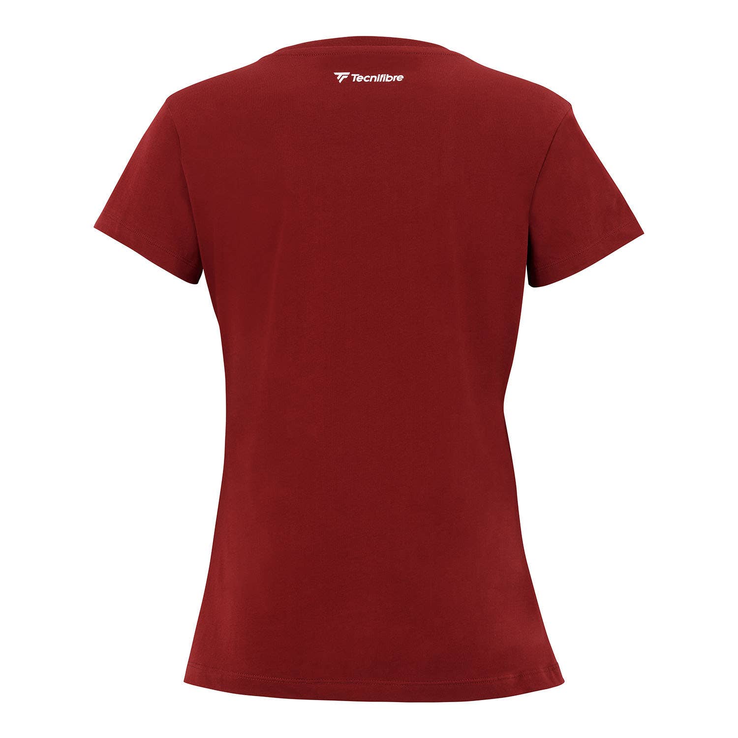 CAMISETA TECNIFIBRE TEAM COTTON MUJER ROJO
