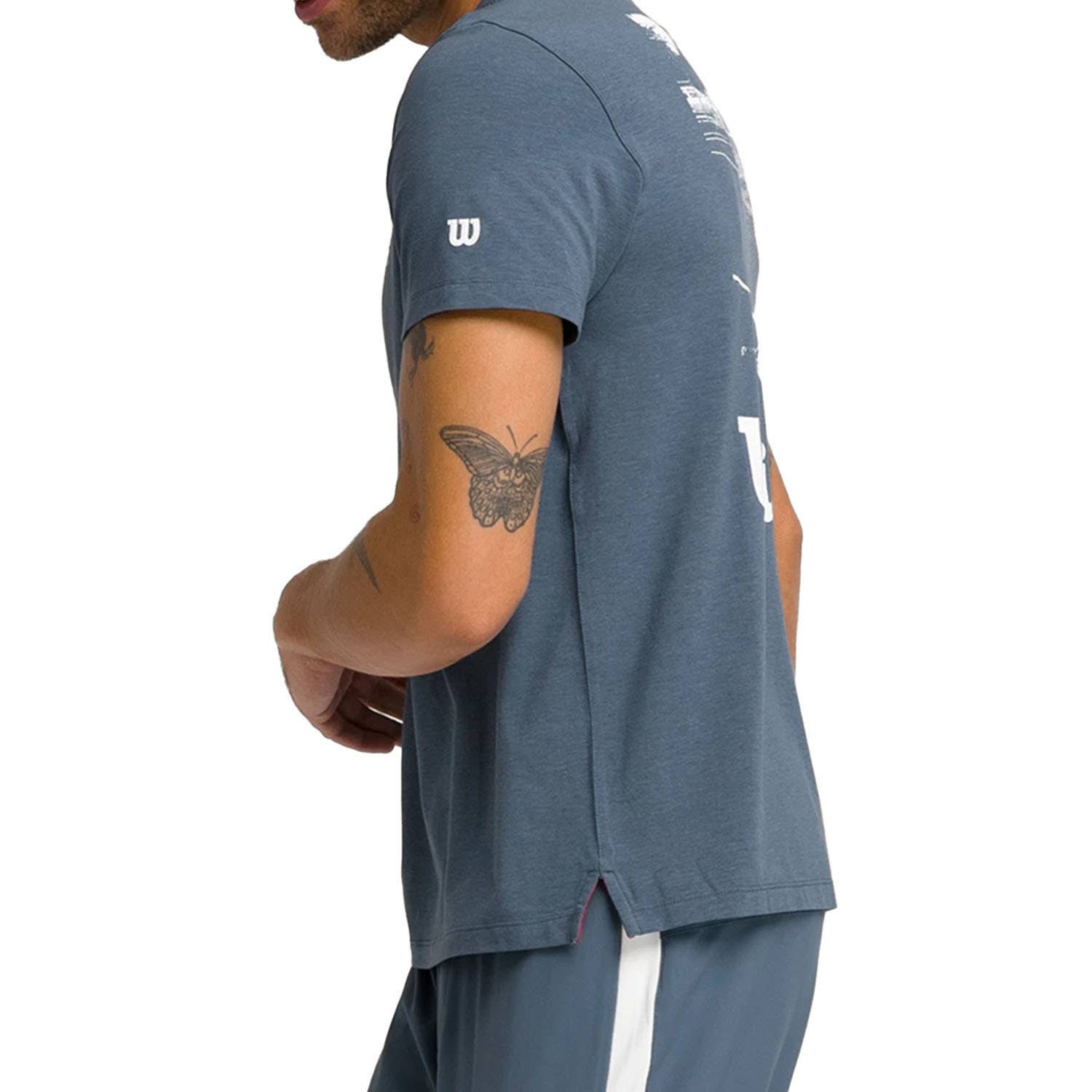 CAMISETA WILSON EASY STREET AZUL