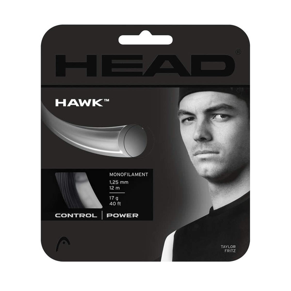 CORDAJE HEAD HAWK MONOFILAMENTO 281103 16 BK