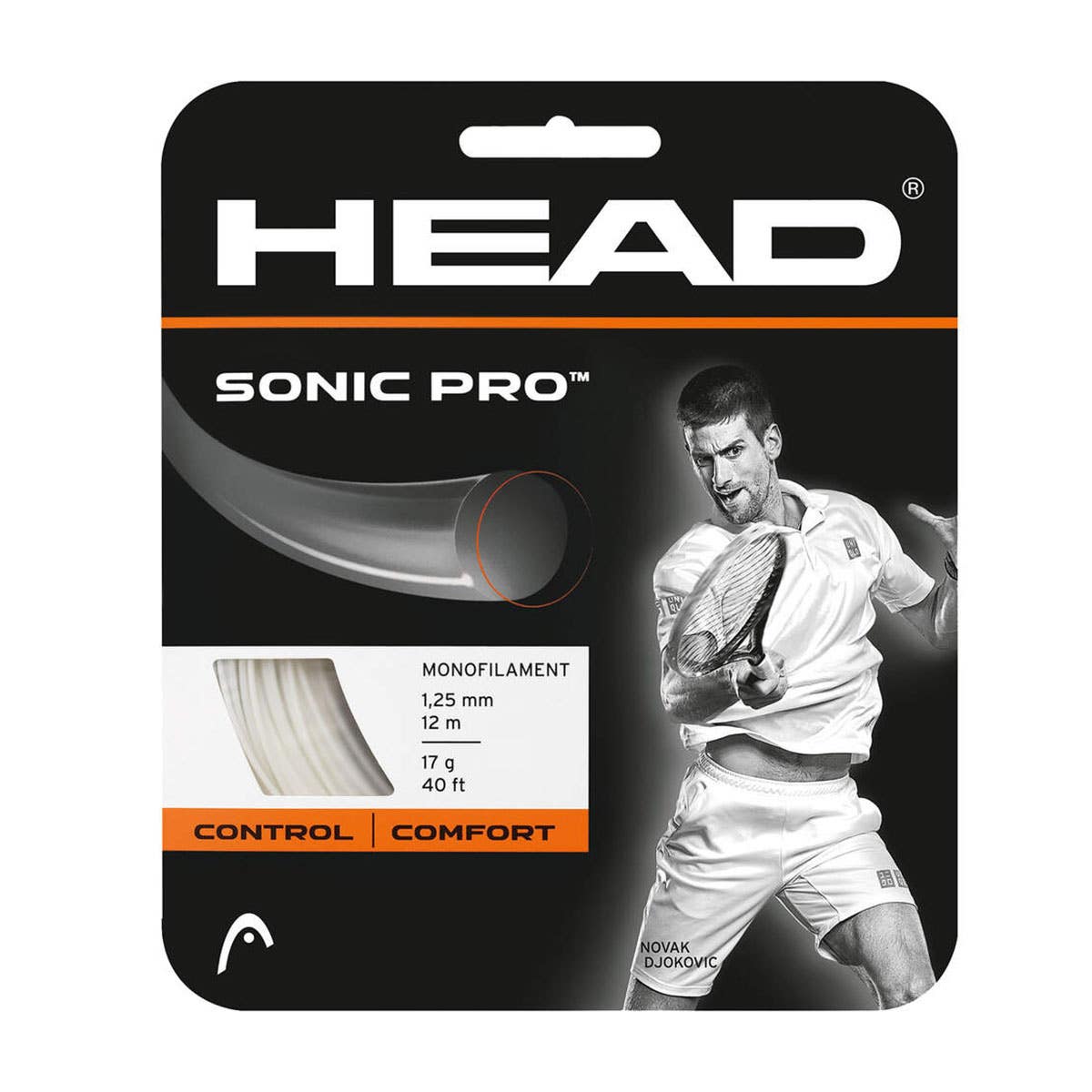 CORDAJE HEAD SONIC PRO MONOFILAMENTO 281028 16 WH