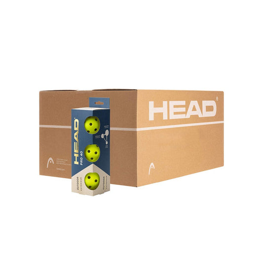 CAJÓN 12 BOTES 3 BOLAS DE PICKLEBALL HEAD PRO 40