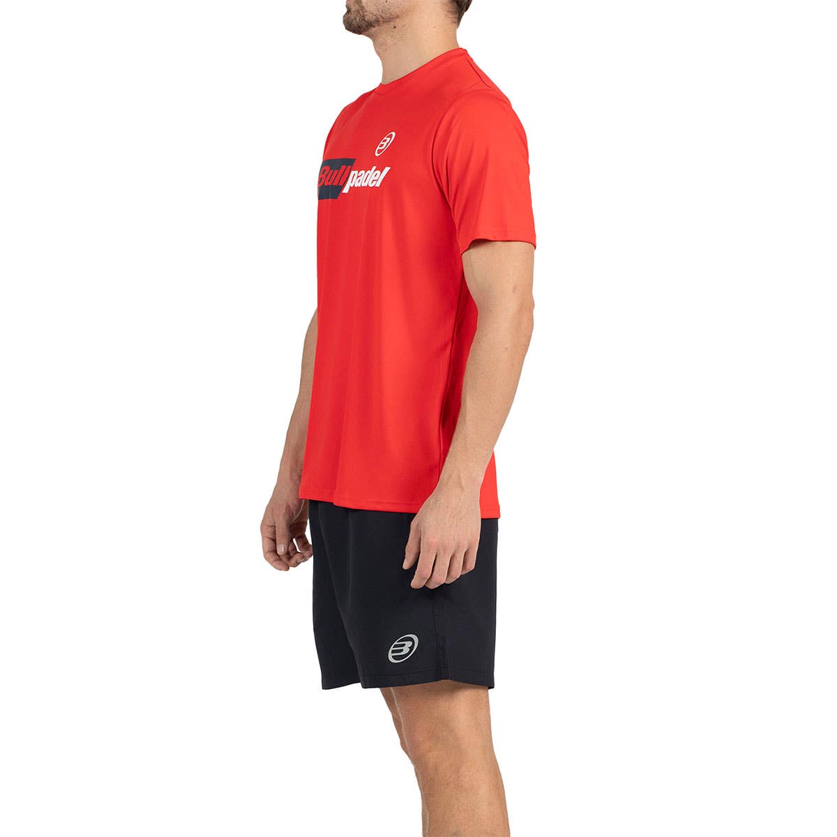 CAMISETA BULLPADEL HOMBRE BPCM-PN06 ROJO