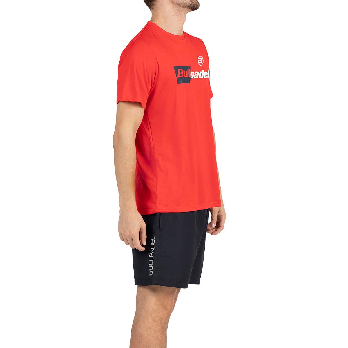 CAMISETA BULLPADEL HOMBRE BPCM-PN06 ROJO