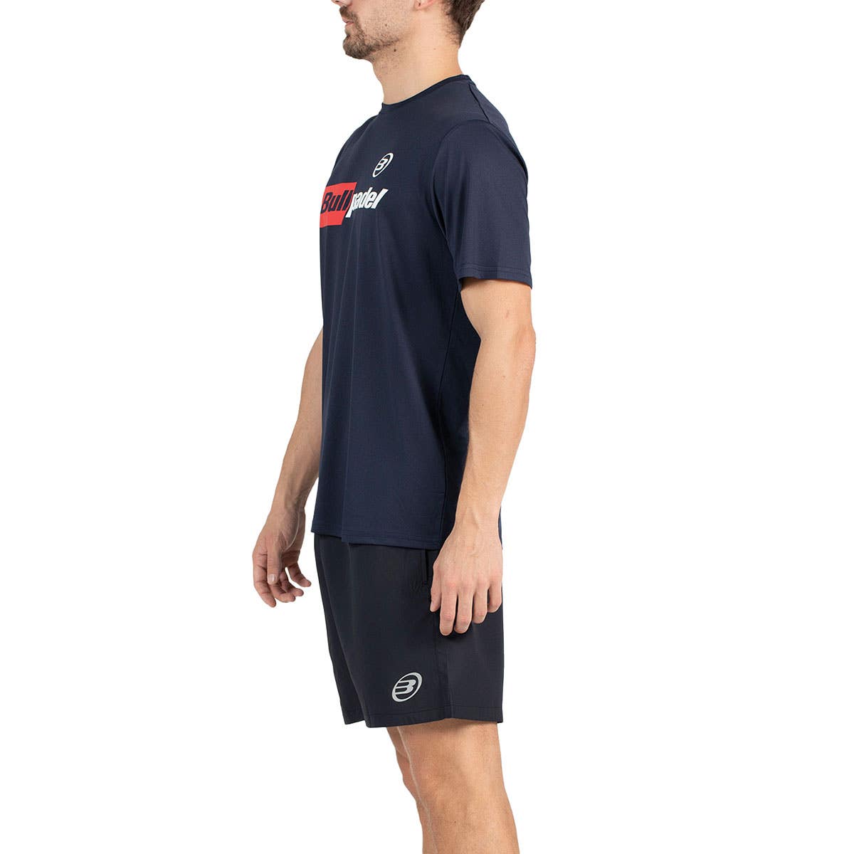 CAMISETA BULLPADEL HOMBRE BPCM-PN06 AZUL MARINO