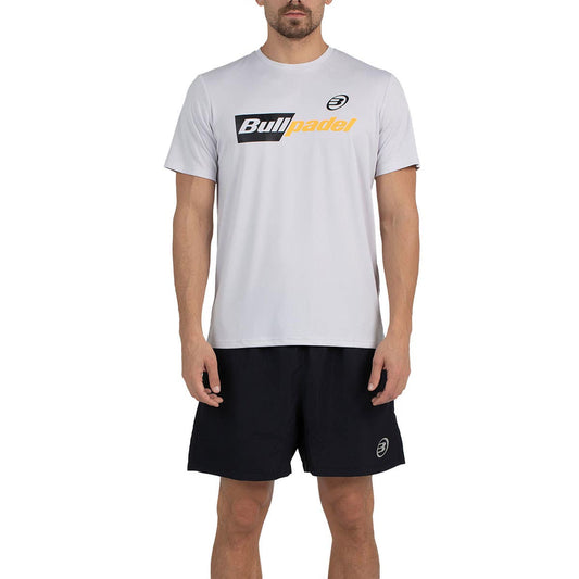 CAMISETA BULLPADEL HOMBRE BPCM-PN06 BLANCO