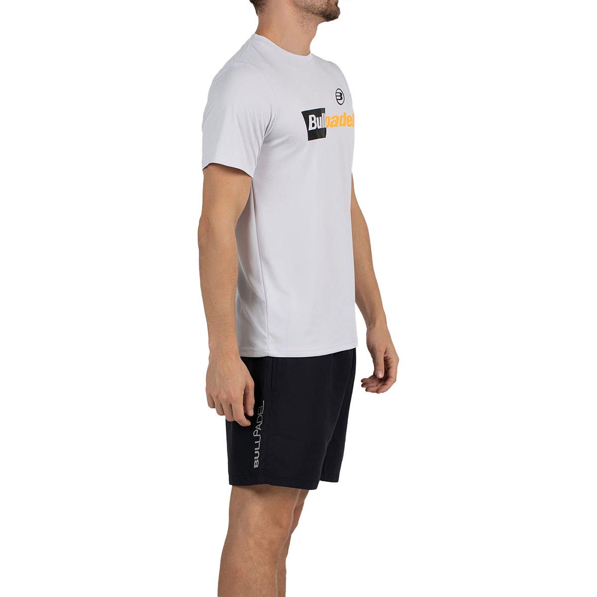 CAMISETA BULLPADEL HOMBRE BPCM-PN06 BLANCO
