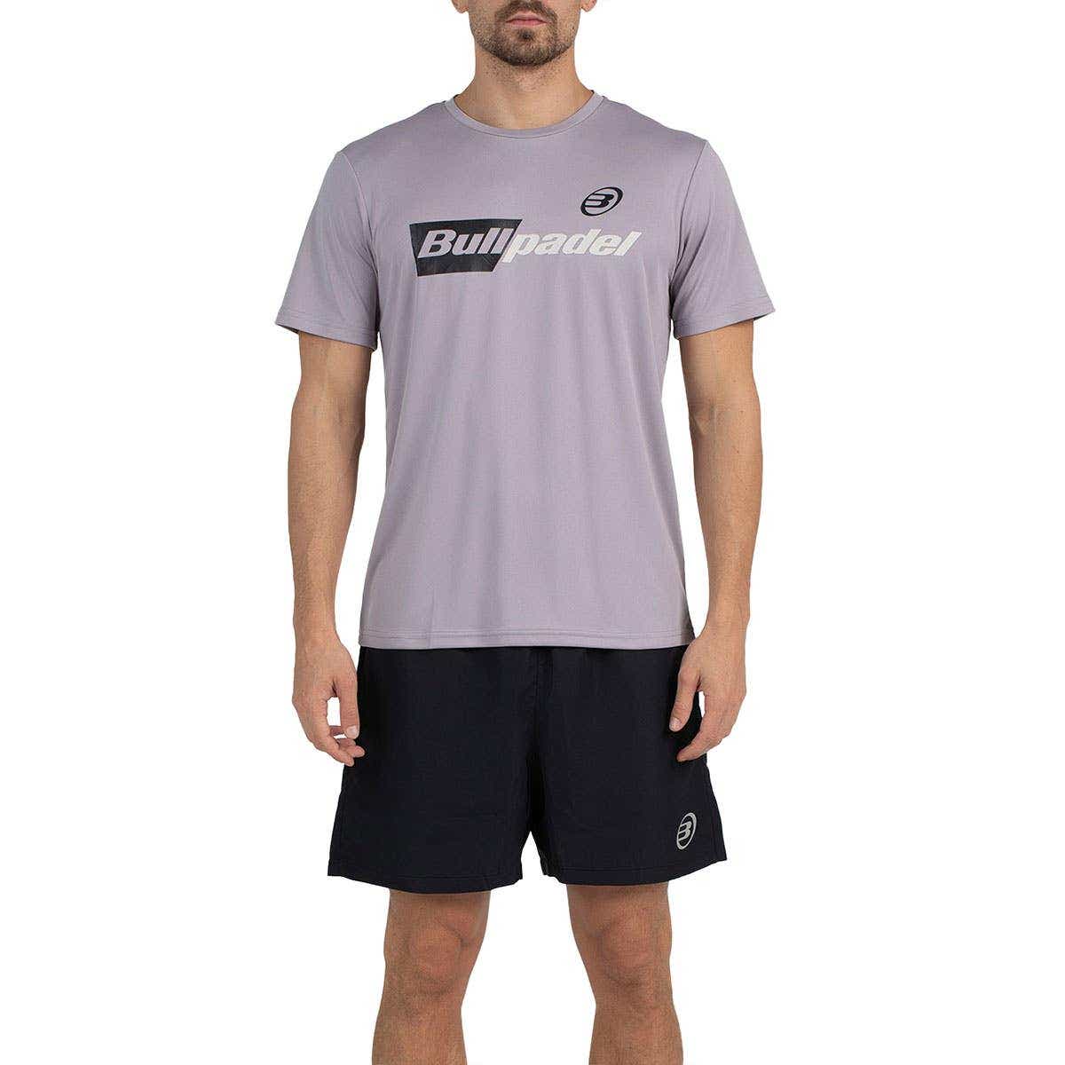 CAMISETA BULLPADEL HOMBRE BPCM-PN06 GRIS