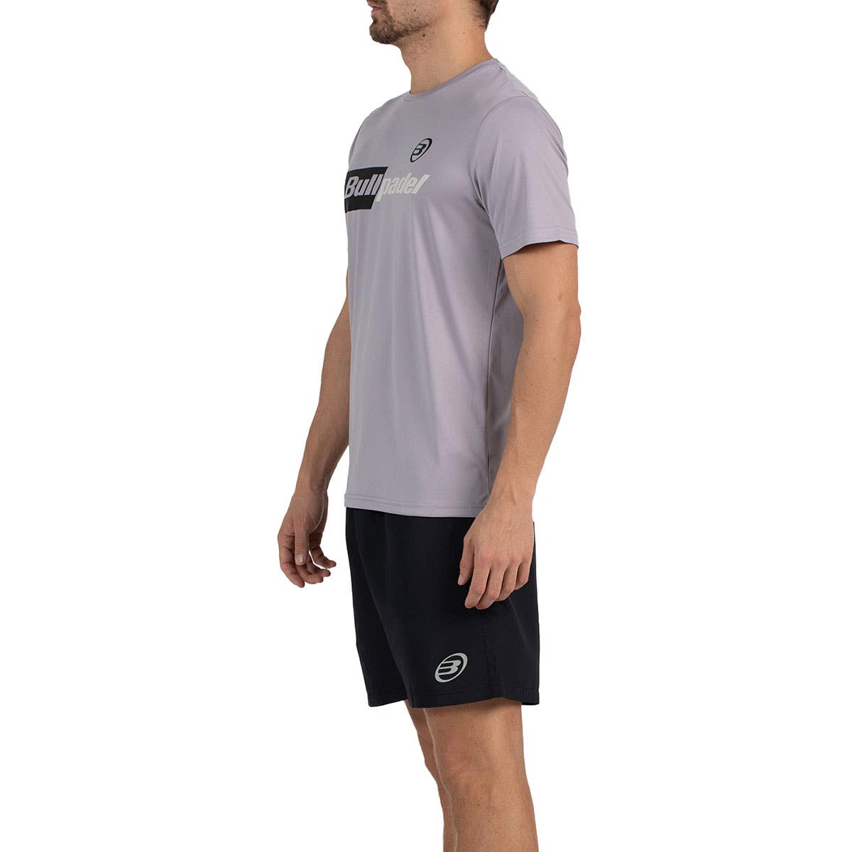 CAMISETA BULLPADEL HOMBRE BPCM-PN06 GRIS