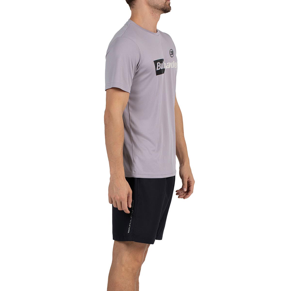 CAMISETA BULLPADEL HOMBRE BPCM-PN06 GRIS
