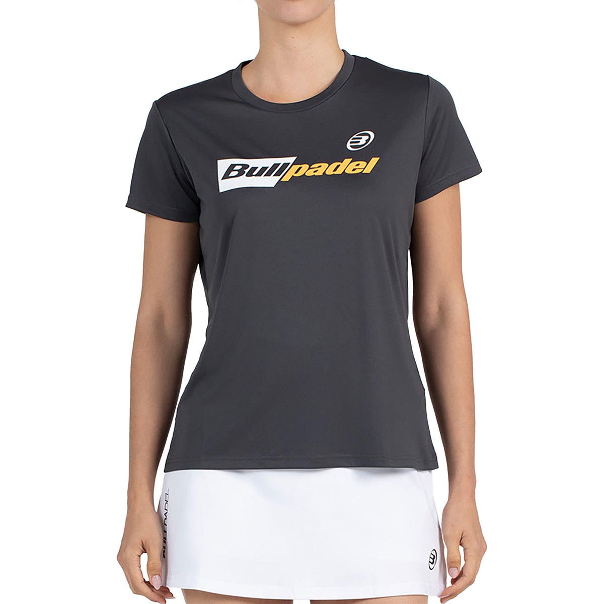 CAMISETA BULLPADEL BPCM-PN07 MUJER NEGRO